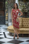 Dress Jara Embroidery Red 133.017€ #50403V2203C